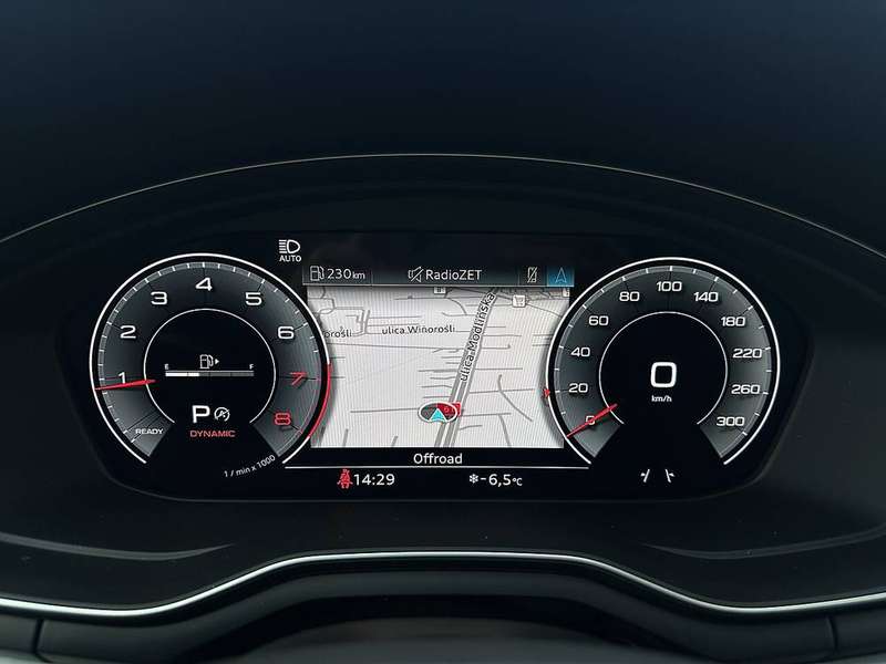 A4 Instrument cluster