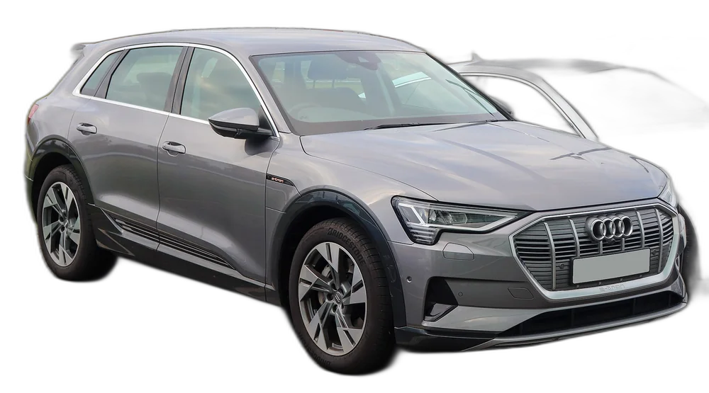 Q8 e-tron — real photo, background removed