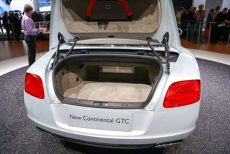 Continental GT Bootspace