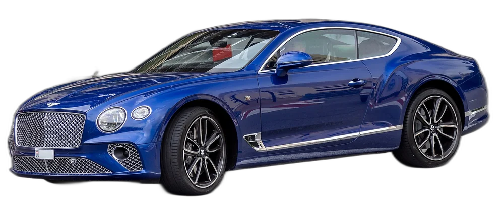 Continental GT — real photo, background removed