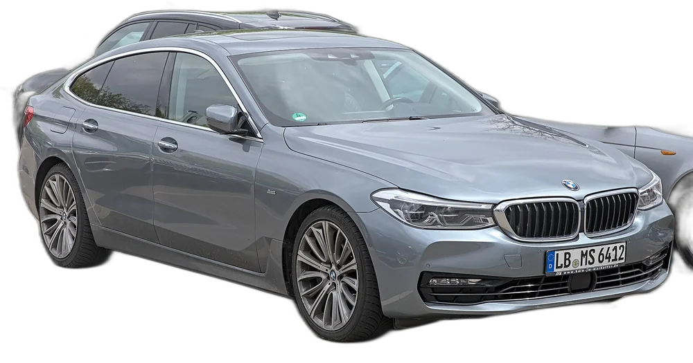 6 Series Gran Turismo — real photo, background removed