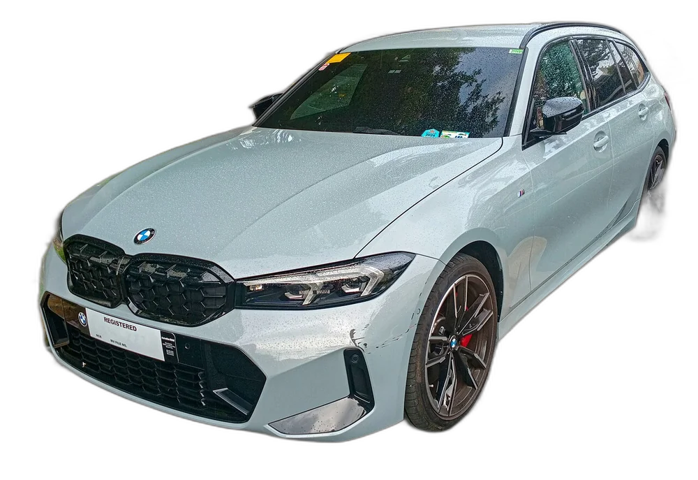 M340i — real photo, background removed