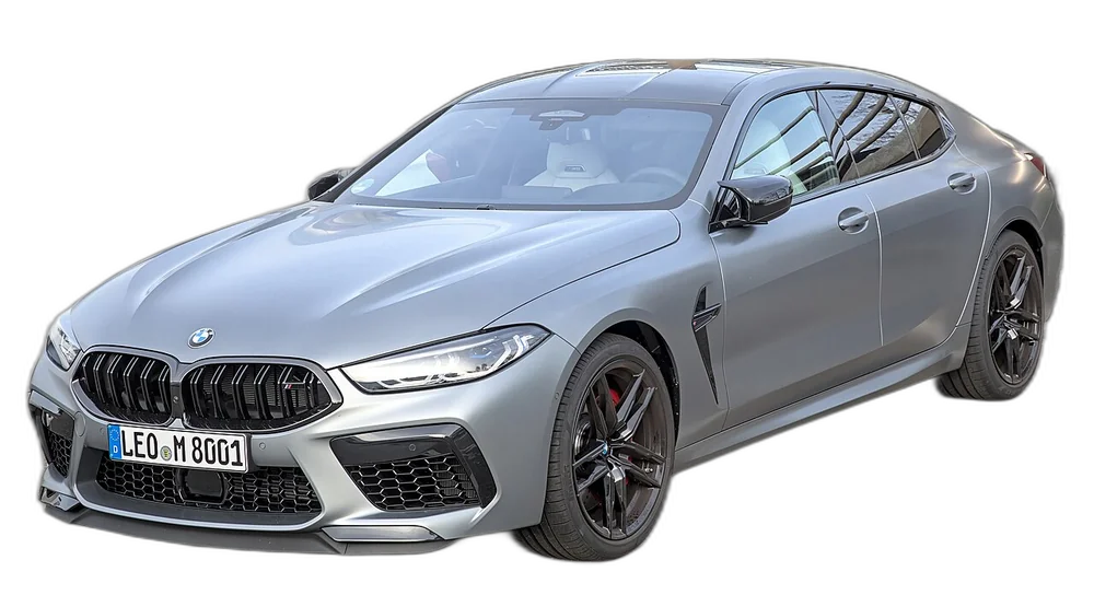 M8 Coupe Competition — real photo, background removed