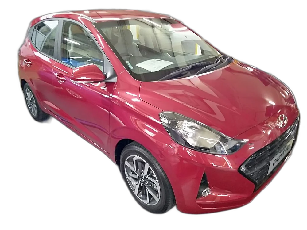 Grand i10 Nios — real photo, background removed
