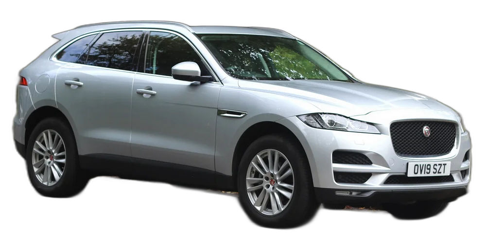 F-Pace — real photo, background removed
