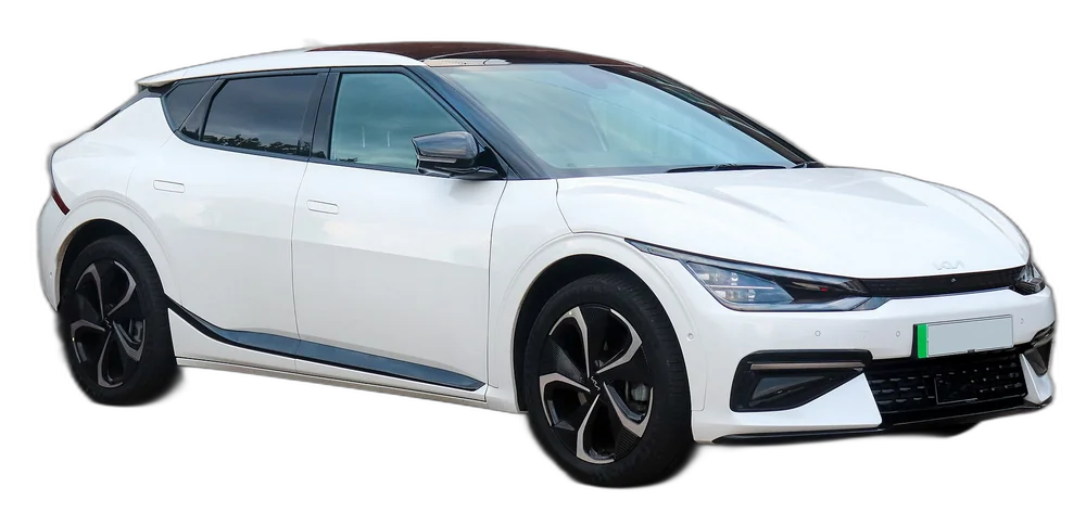 EV6 — real photo, background removed
