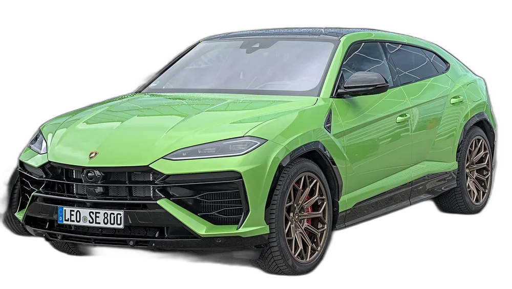 Urus — real photo, background removed