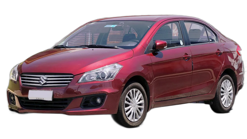 Ciaz — real photo, background removed