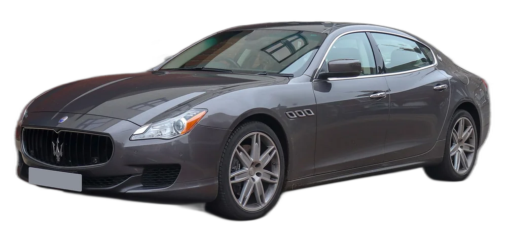 Quattroporte — real photo, background removed