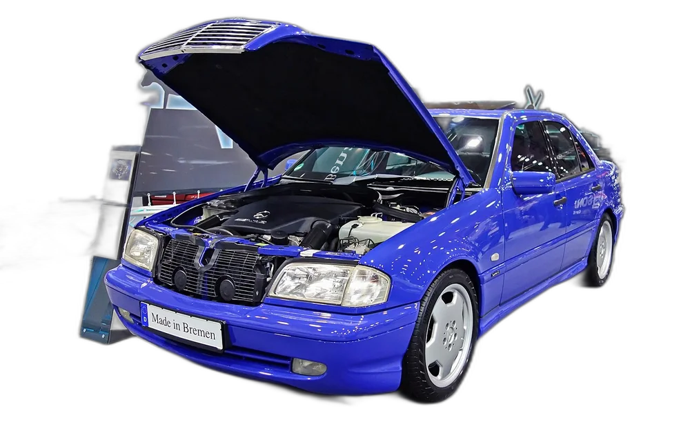 AMG C 43 — real photo, background removed