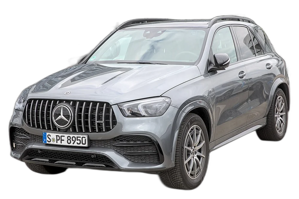 AMG GLE 53 — real photo, background removed