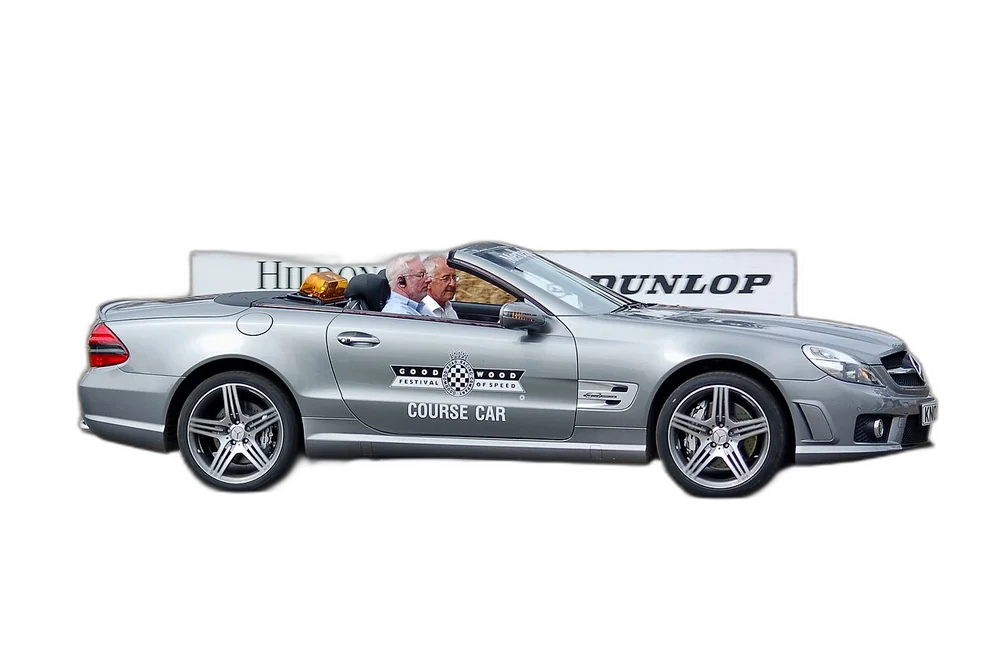 AMG SL — real photo, background removed