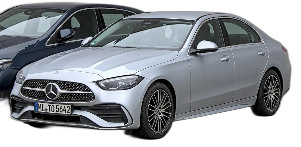 C-Class — real photo, background removed