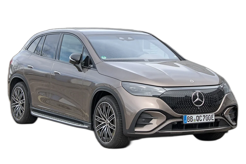 EQE SUV — real photo, background removed