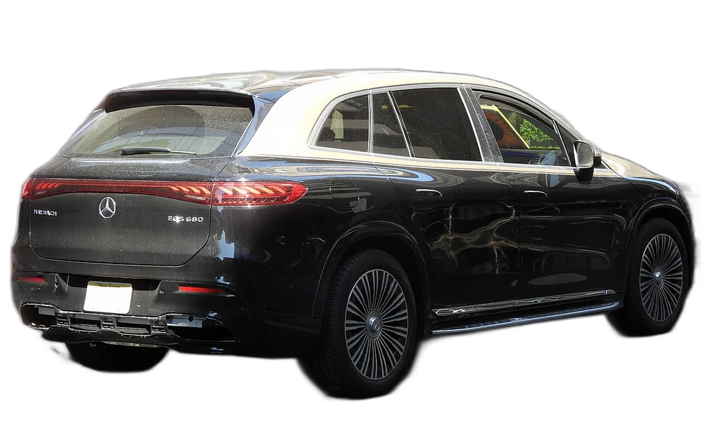 Maybach EQS SUV — real photo, background removed