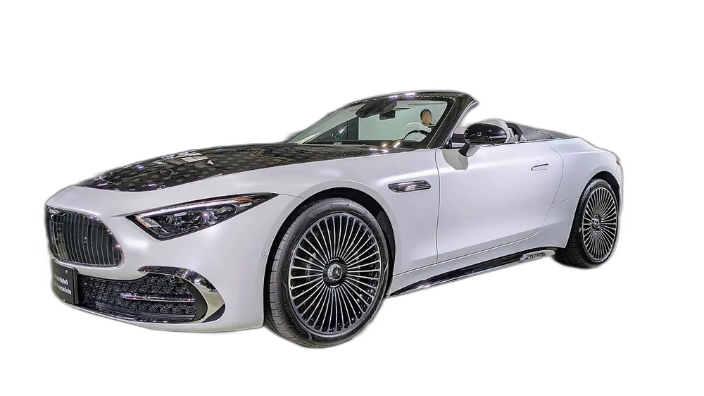 Maybach SL 680 — real photo, background removed