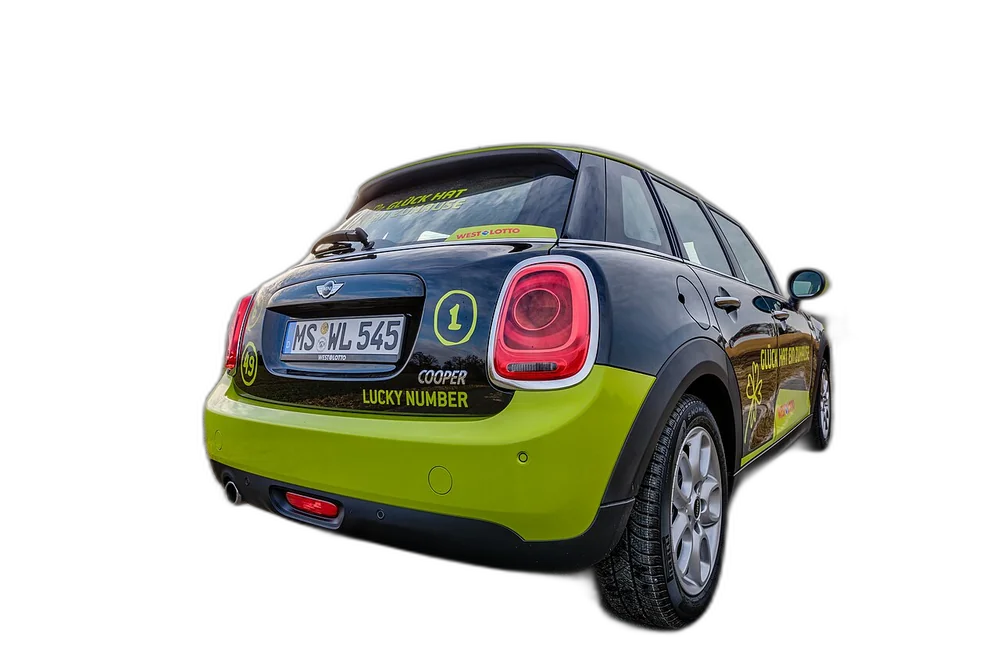 Cooper S — real photo, background removed