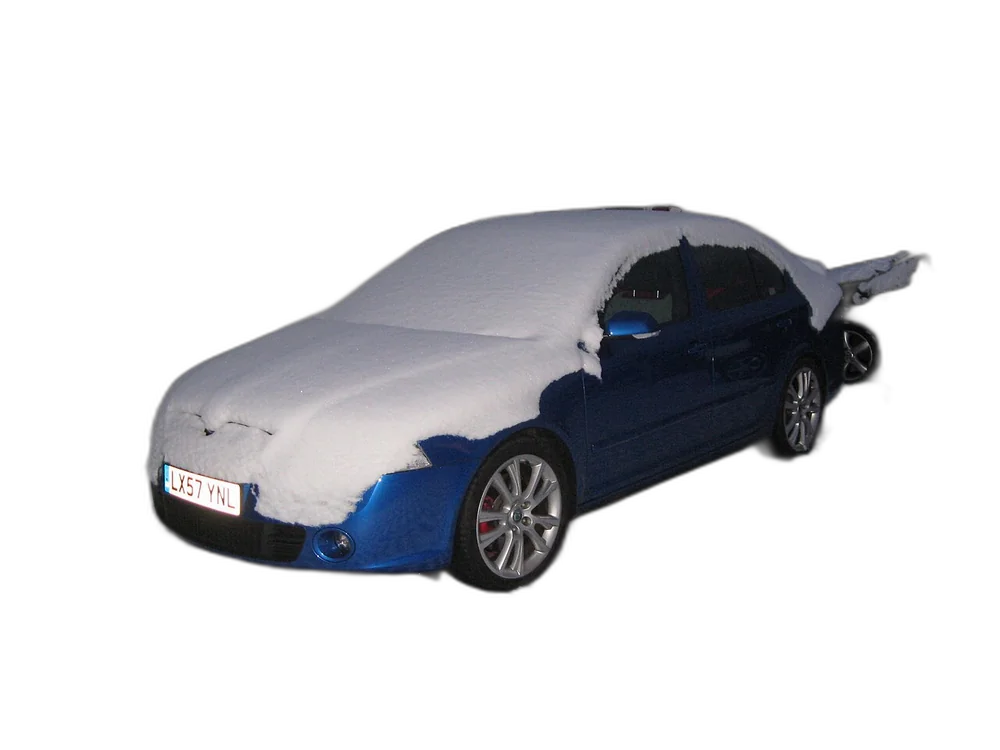Octavia RS — real photo, background removed