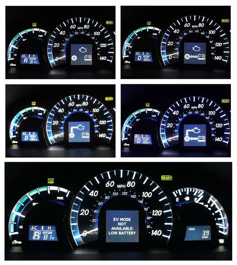 Camry Instrument cluster