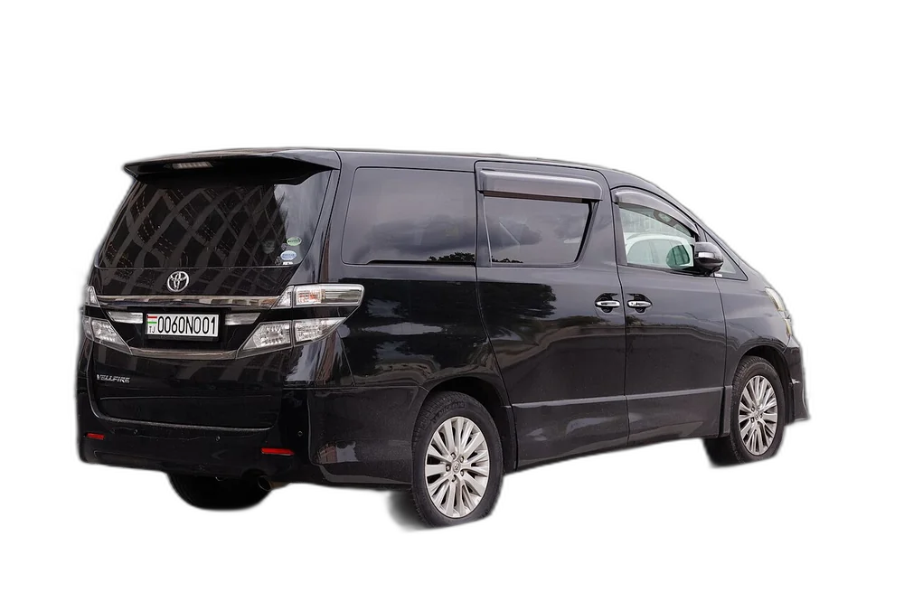 Vellfire — real photo, background removed
